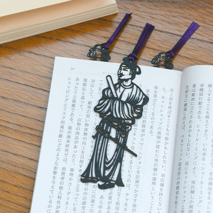 切り絵しおり｜聖徳太子と二王子像（3体セット）