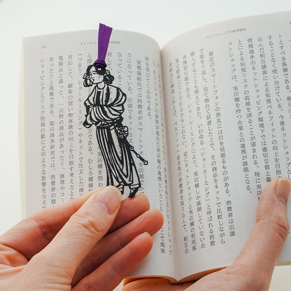 切り絵しおり｜聖徳太子と二王子像（3体セット）