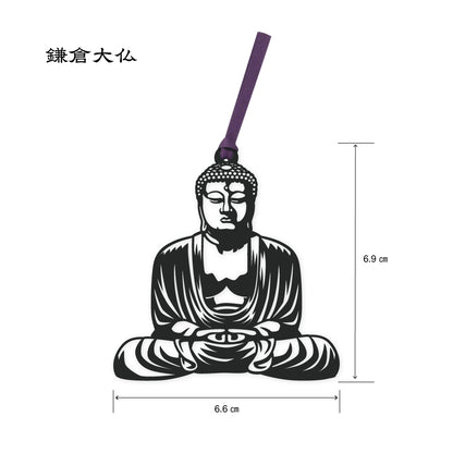 切り絵しおり｜鎌倉大仏