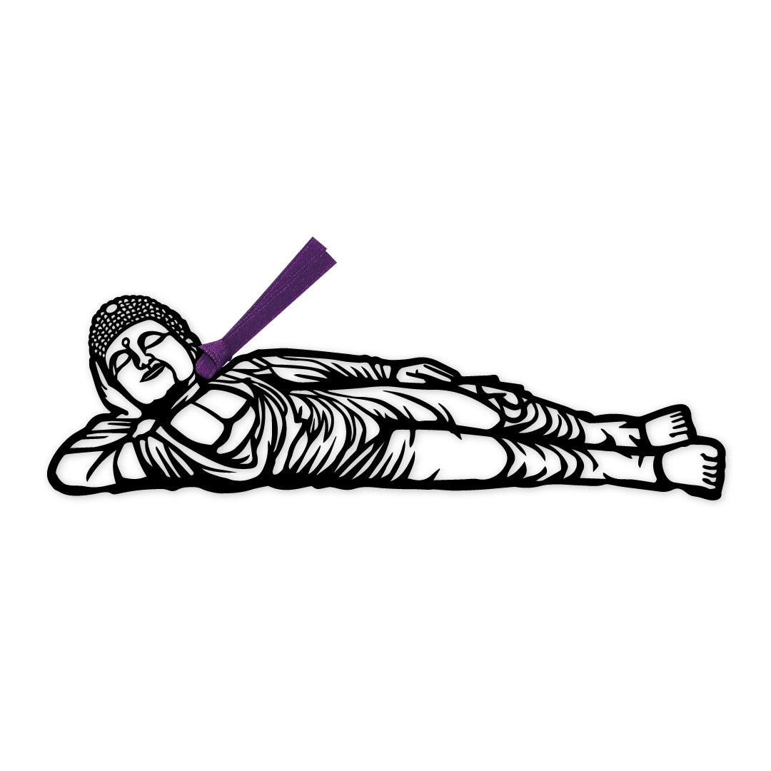 切り絵しおり｜寝仏
