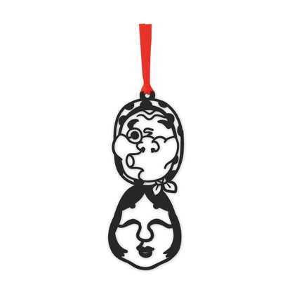 切り絵しおり｜おかめひょっとこ