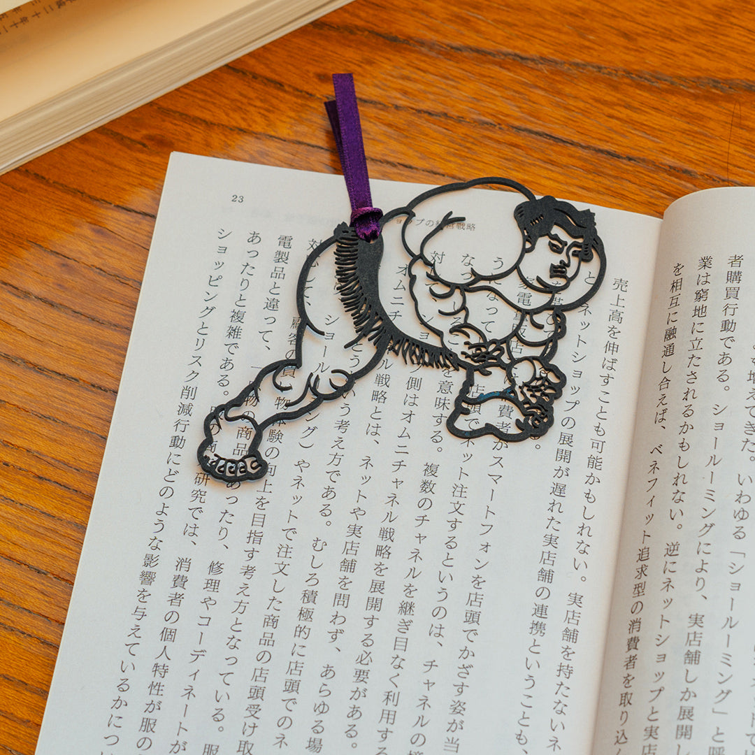 切り絵しおり｜お相撲さんセット