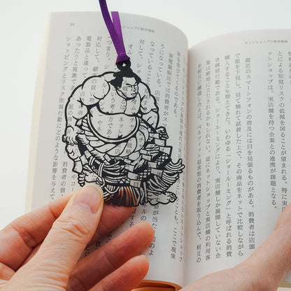 切り絵しおり｜横綱